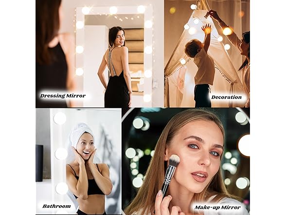 Odnora 14 Bulbs LED Vanity Lights For Mirror
