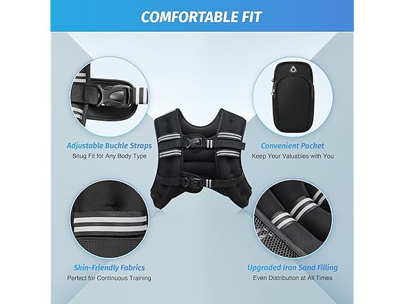 ZELUS Weighted Vest - 20lb
