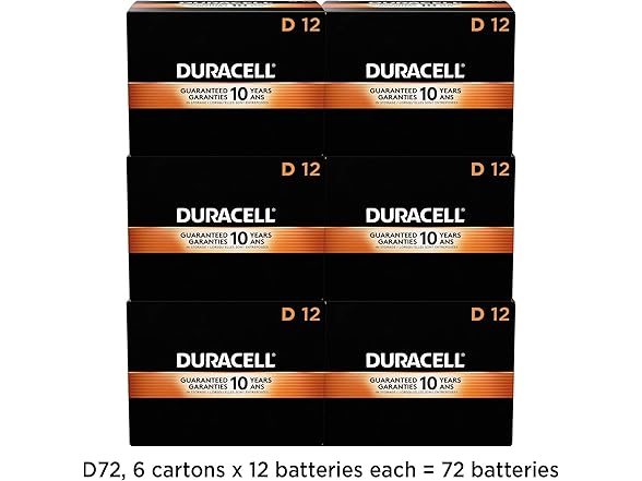 Duracell CopperTop D Batteries