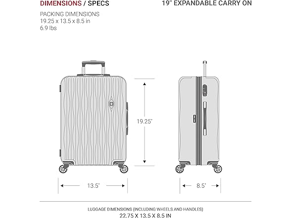 SwissGear Energie Expandable Hardside