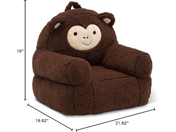 Delta Children Cozee Buddy Chair, Monkey
