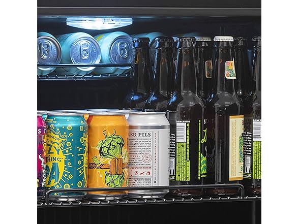 Newair Beverage Fridge w/Split Shelf - 160 Cans