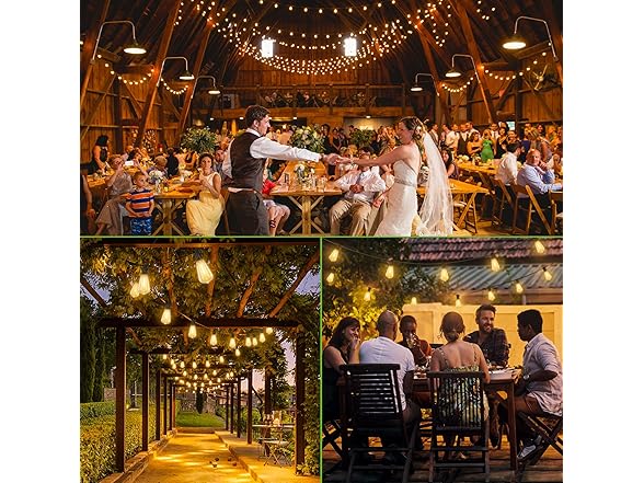 Kondras ST38 Solar String Lights 34FT 2Pk