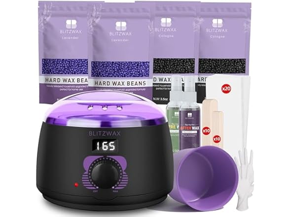 BLITZWAX Brazilian and Bikini Waxing Kit