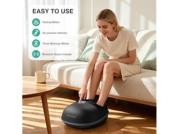 Medcursor Foot Massager with Heat