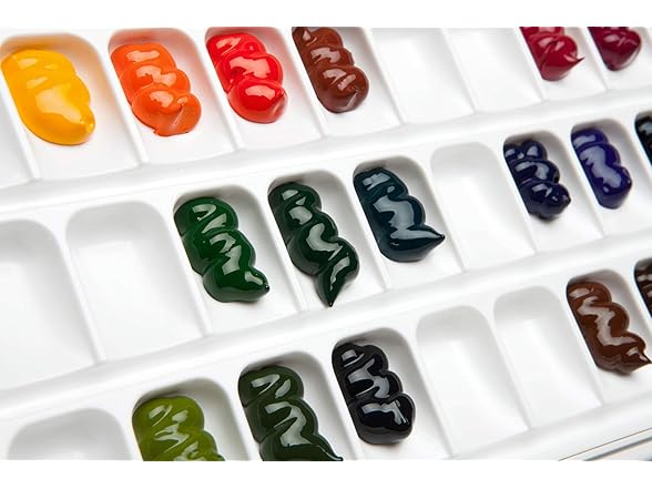 Mijello : Folding Plastic Palette 24 BLUE