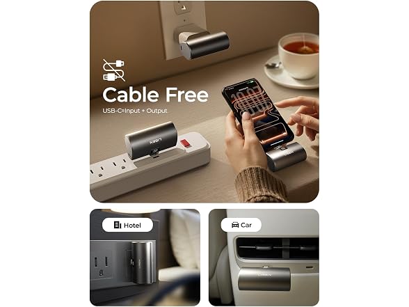 LISEN 6800mAh Mini Capsule Power Bank