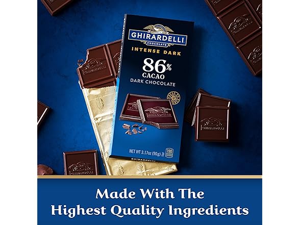 Ghirardelli 86% Dark Cacao Choc Bar