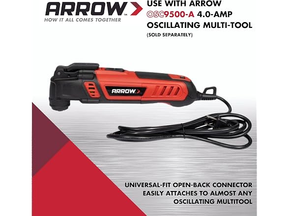 Arrow OSC201-10 10 Pack of Oscillating Blades