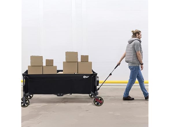 Portal 51.2" Blue Foldable Wagon Cart