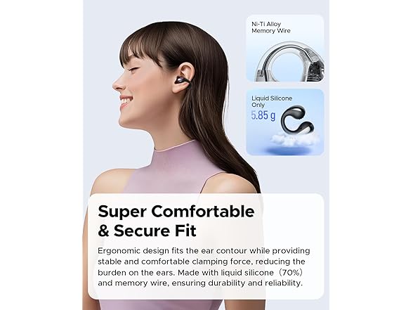 SoundPEATS PearlClip Pro Earbuds | BT5.4