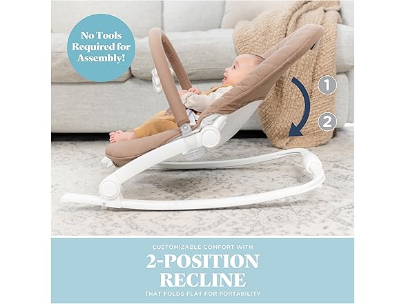 Baby Delight Aura Deluxe Portable Rocker