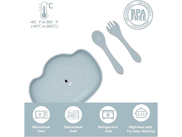 BabyX Baby Silicone Feeder Set