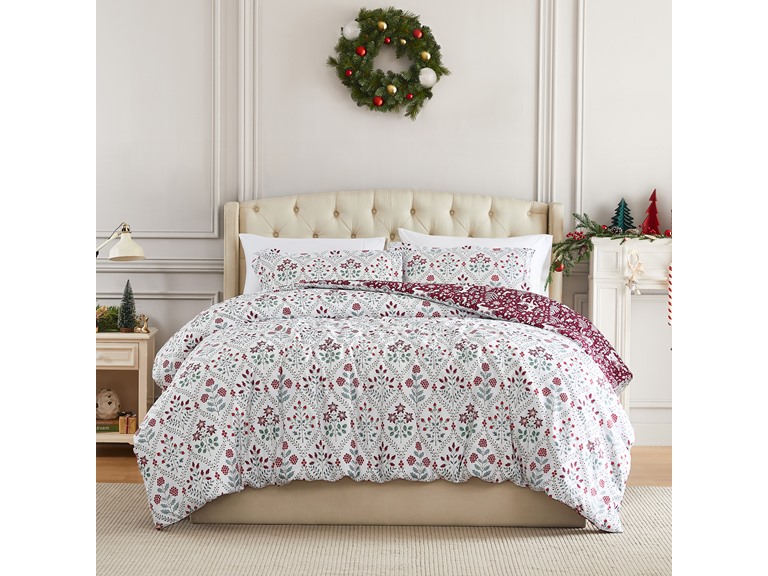 Southshore Holiday Harmony Comforter Set