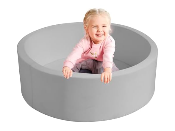 Foam Ball Pit, 36" x 12" Indoor Soft