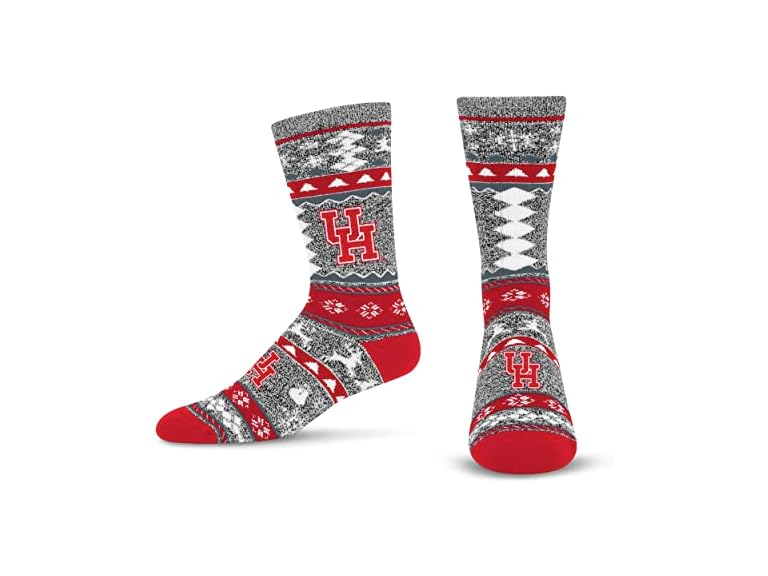 For Bare Feet NCAA Ugly Sweater Sock