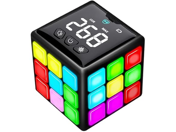Xinbeiya Rechargeable Handheld Cube with Games
