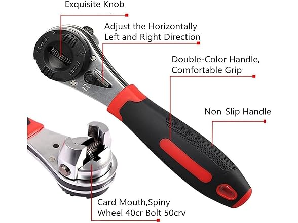 HADVCYUE AAP-Auto-065 Ratcheting Wrench 6–22mm - Gallery 2