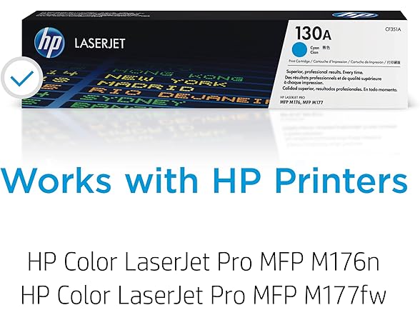 HP CF351A Toner Cartridge Cyan