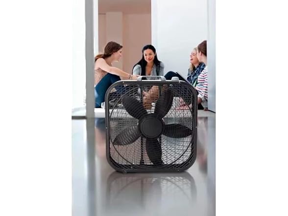 Lasko B20301 Cool Colors 20" Box Fan 3-Speed