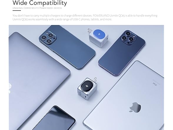 POWERLAND 65W GaN USB-C Charger