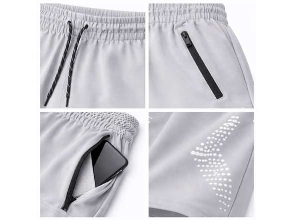 Mens Training Shorts (1Pk, 3Pk, 5Pk)