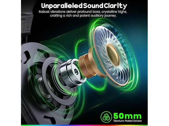 WESEARY Wireless Gaming Headsets for PC