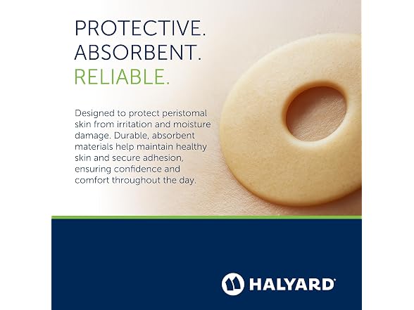 HALYARD Ostomy Conforming Skin Barrier Rings