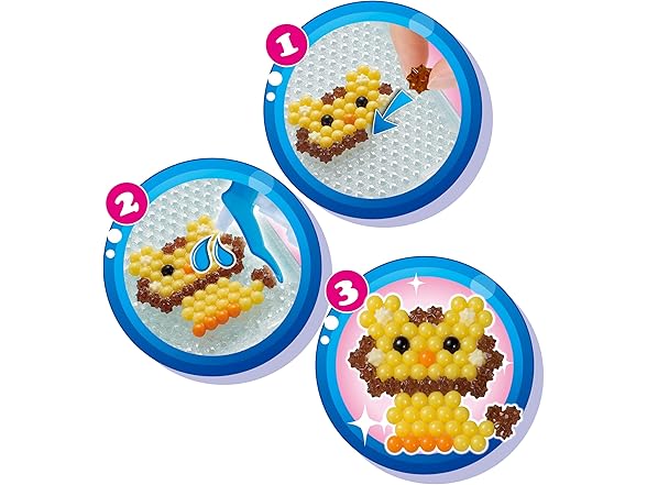 Aquabeads Arts & Crafts Animal Buddies Theme Refill