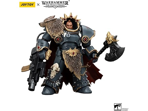 Space Wolves Hvarl Red-Blade Figure