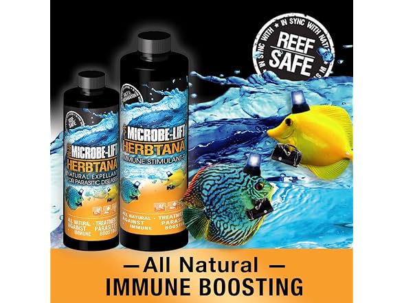 MICROBE-LIFT Herbtana Fish Medicine, Immune Booster