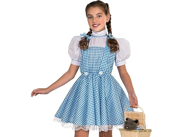 Rubies The Wizard of Oz: Dorothy Costume for Kids, Medium