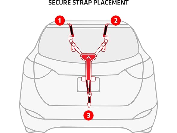 Allen Ultra Compact 1-Bike Trunk Rack MT1-B