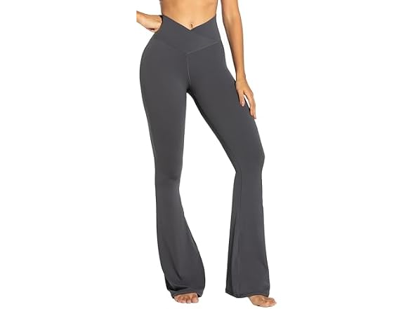 Sunzel Flare Leggings 28in XS Dark Grey