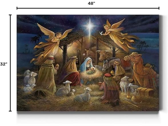 Gallery Nativity Scene Wall Art