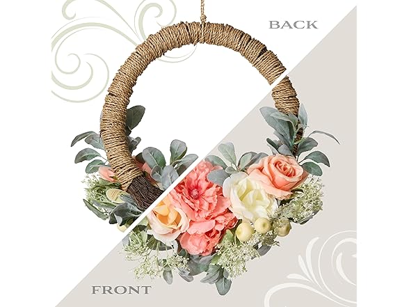 National Tree Company 20" Artificial Spring Hoop Wreath