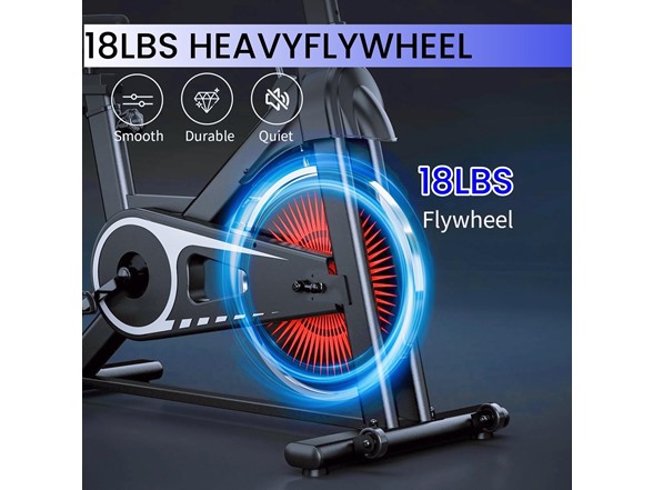 NAYSAYE Exercise Bike, Adjustable