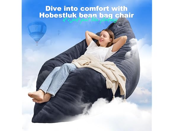 Hobestluk Adult Bean Bag Chair