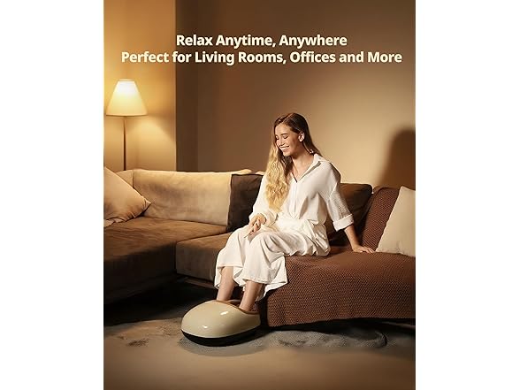 Shiatsu Foot Massager with 3 Levels Heat