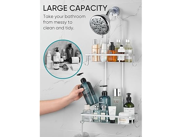 Cobbe Anti-Swing Shower Caddy