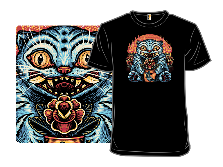 Blue Tiger Red Flame