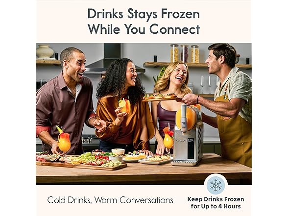 Chillux Frozen Drink Maker for Home Bar 