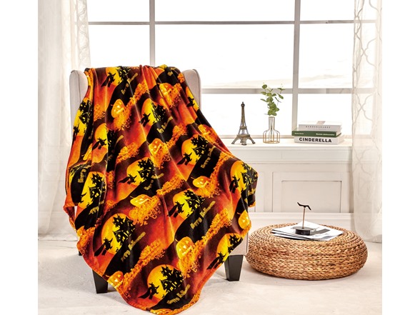 Noble House Happy Halloween Throw (2 Pack)