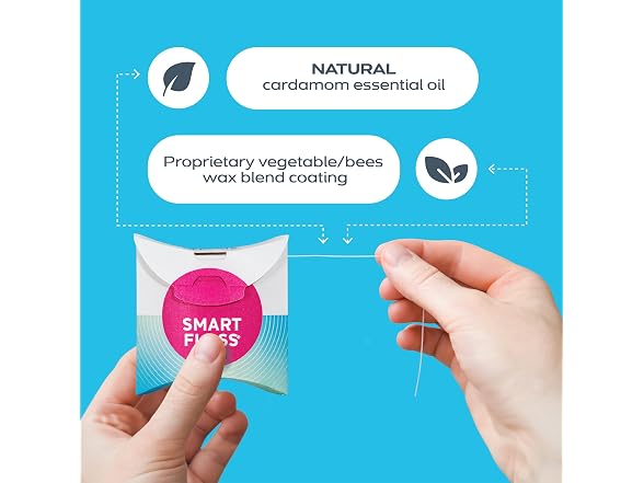 DrTungs Smart Floss Natural Dental Floss