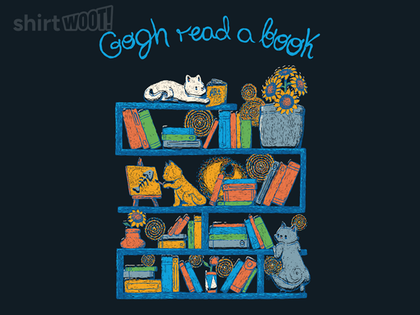 Gogh Read a Book