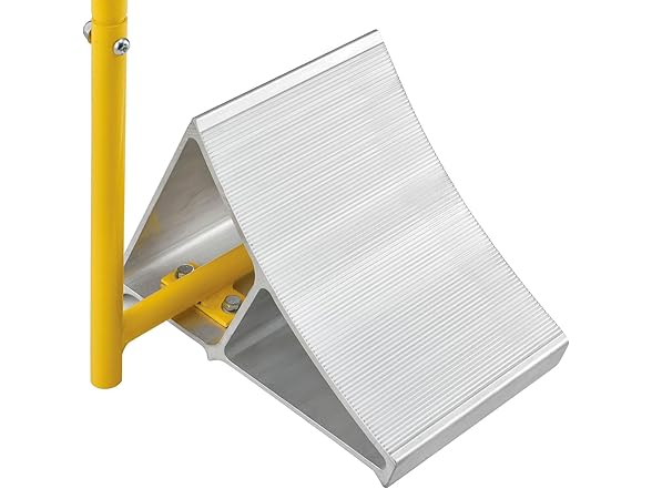 Global Industrial Wheel Chock with Safet