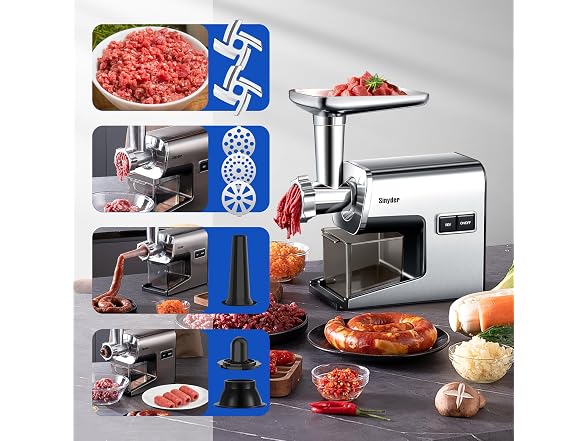 Electric Meat Grinder, 3000W Max