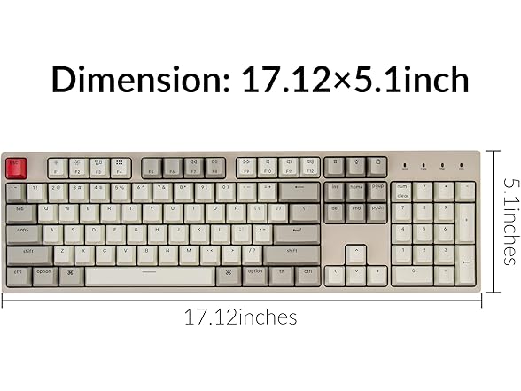 Keychron C2 Full Size Wired Mechanical Keyboard