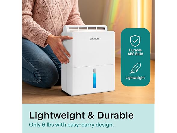 SereneLife 91 OZ Dehumidifier For Home
