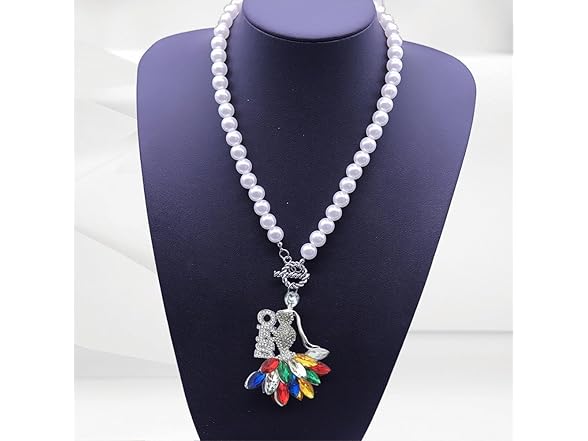 Masonic Pearl Star Necklace